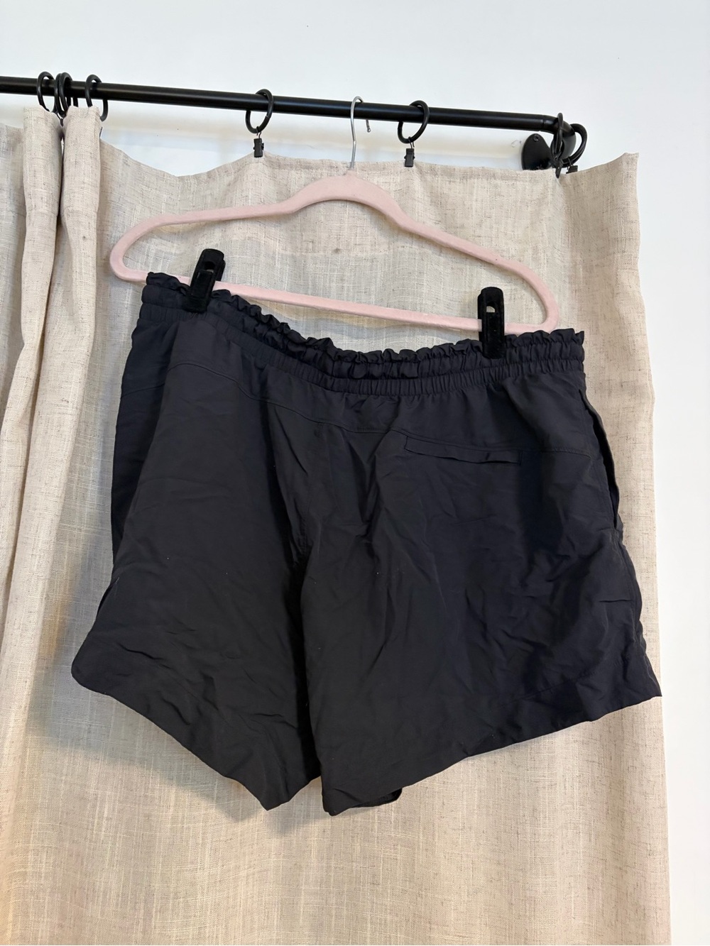 all in motion Black Athletic Elastic-Waist Shorts - Picture 2 of 3